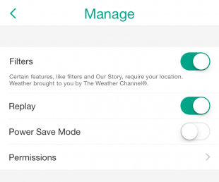 Snapchat Features - Replay