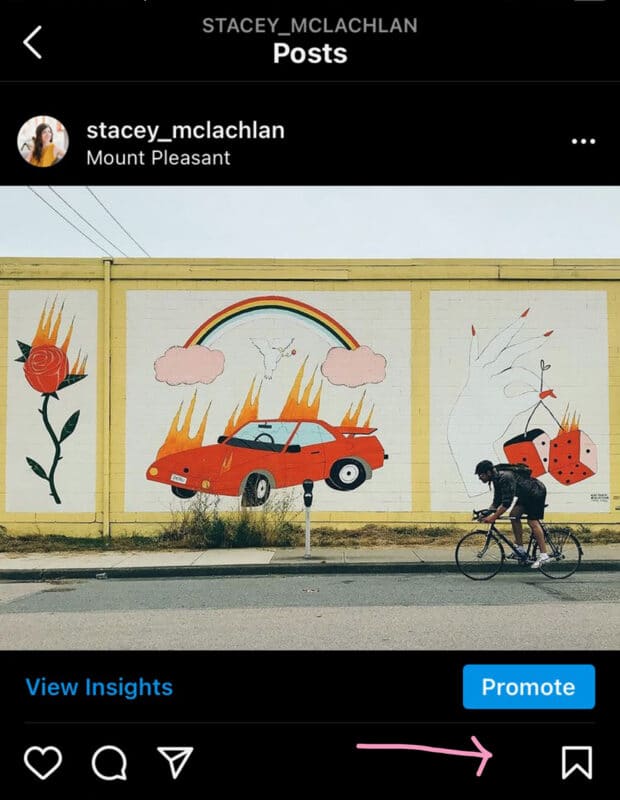 Instagram saves