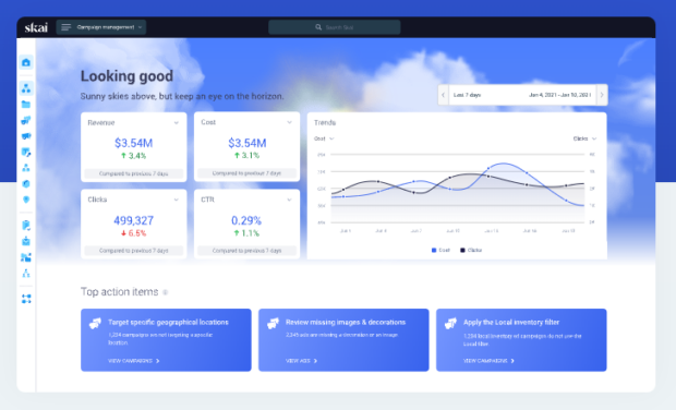 Skai est une plateforme d’analyse alimentée par l’IA