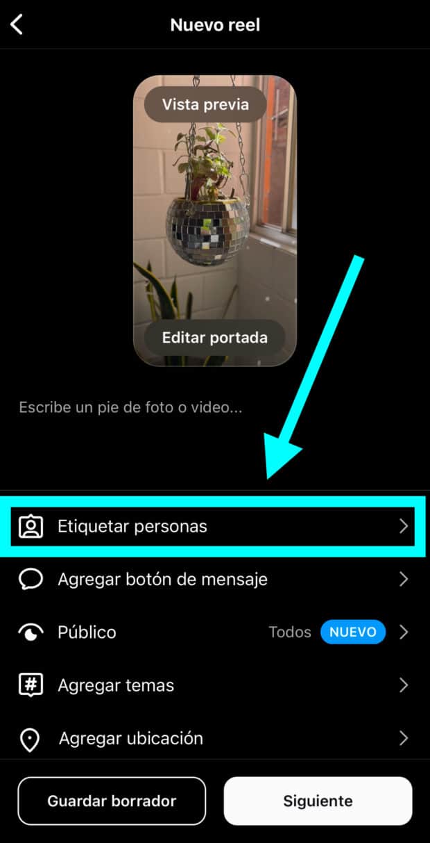 función etiquetar personas