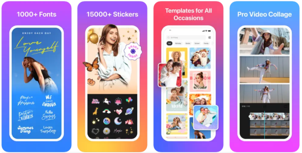 PhotoGrid templates for all occasions